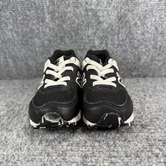 New Balance 574 Toddler 6 Shoes Black White Athletic Sneakers - Picture 3 of 11